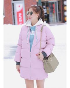 411 Puffer Pink Coat