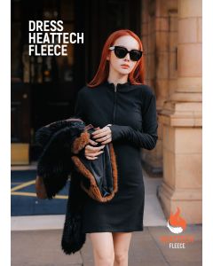 CO0036 Dress Heattech Fleece รุ่นสอดนิ้ว